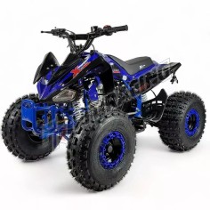 QUAD KRAFTMULLER CARBONE 125 CC 8" + MARCHE ARRIÈRE BLEU 2025